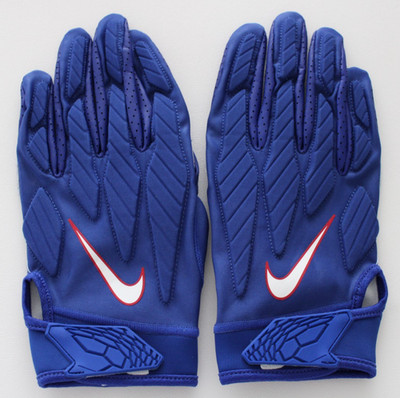 Nike NFL New York Giants Superbad 5.0 Football Gloves Saquon Barkley Men's XL