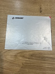 Konami Hyper Soccer Complet Nintendo NES FRA