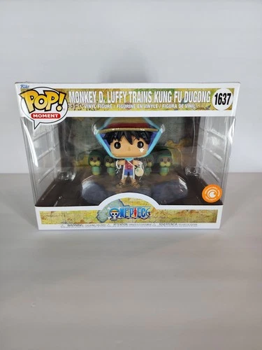 Funko Pop! One Piece Monkey D. Luffy Trains Kung Fu Dugong #1637 Crunchyroll EX