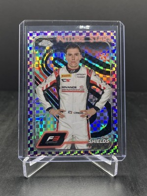 2024 Topps Chrome F1 Cian Shields Future Stars Purple Checker 194/199 #57