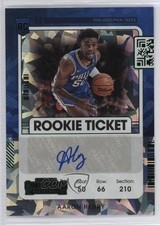 2021-22 Panini Contenders Game Ticket Green Ice Aaron Henry #165 Auto 4f5