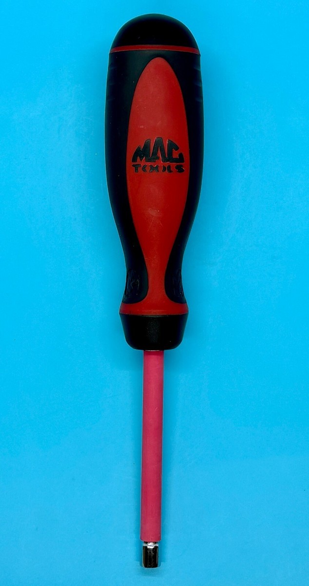 Mac Tools Nut Driver Metric Standard Red Handle ND95805 ND95800
