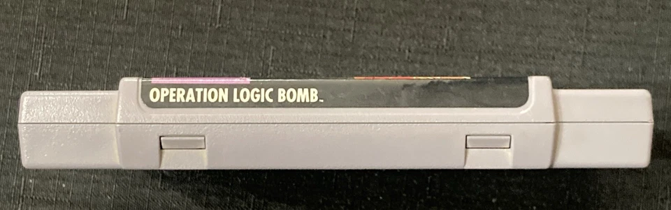 Super Nintendo SNES Operation Logic Bomb Game by Jaleco W/ Manual - Image 4 of 4