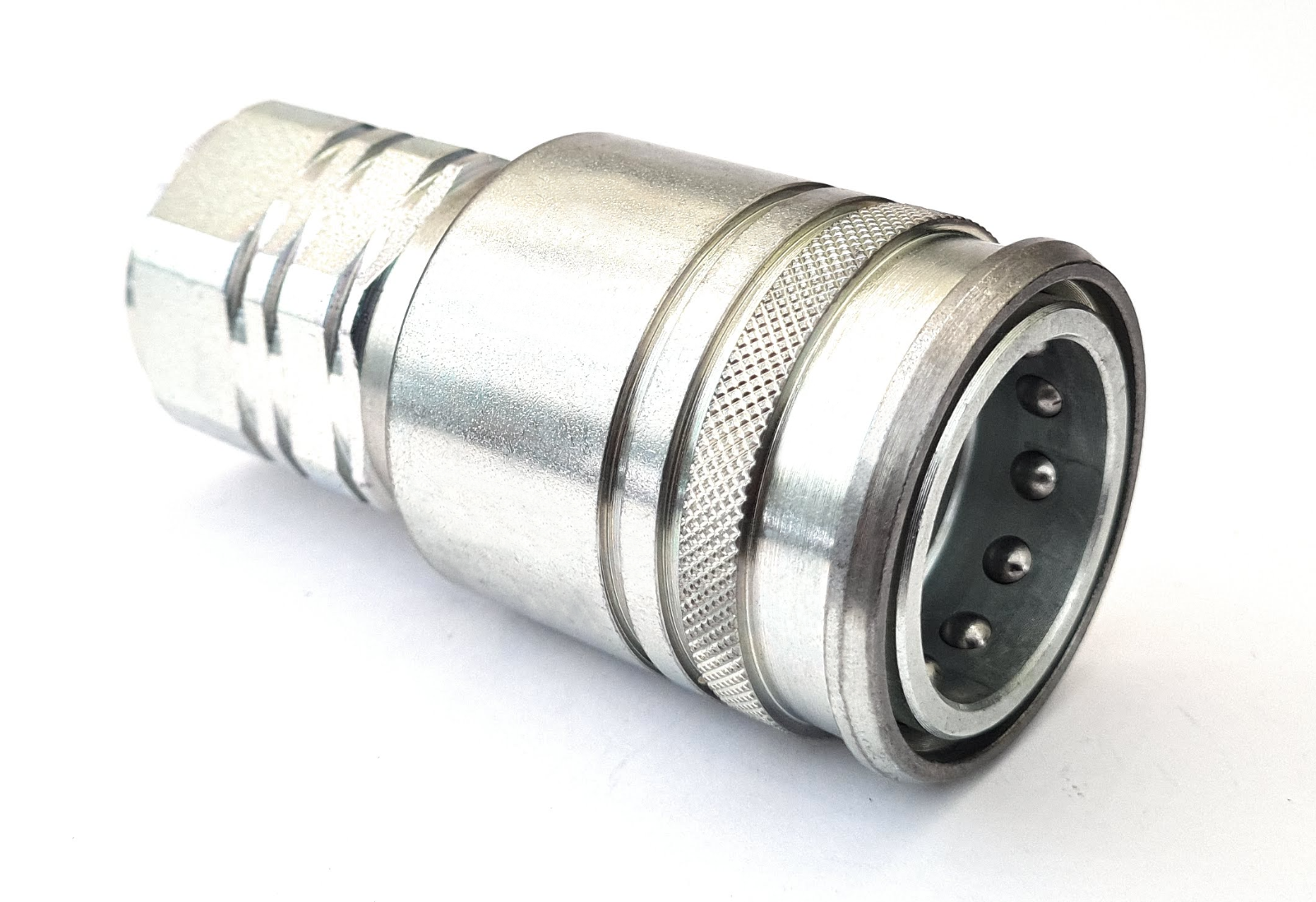 Push Pull Hydraulic Female Coupling 3/4"" BSP Thread - Body Size 19 - BG 4