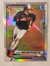 2021 Bowman Chrome Ryan Mountcastle Refractor /499 Parallel Rookie RC Orioles