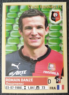 Panini 416 Romain Danze Stade Rennais FC Foot 2014/15
