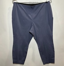 Women's High-Rise Slim Fit Ankle Pants - A New Day Blue 26