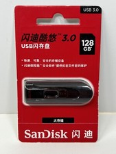 SanDisk Cruzer Glide USB 3.0 128GB Flash Drive Thumb Memory Drive New Sealed