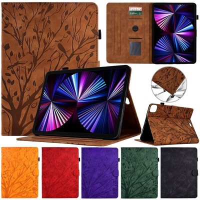 For iPad 5 6 7th 8th 9th 10th Gen Pro 11 Air 2 3 4 5 PU Leather Case Stand Cover