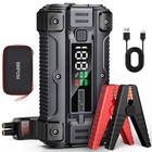 6000A Car Smart Jump Starter Booster Charger Rescue Pack Power Bank 26800mah