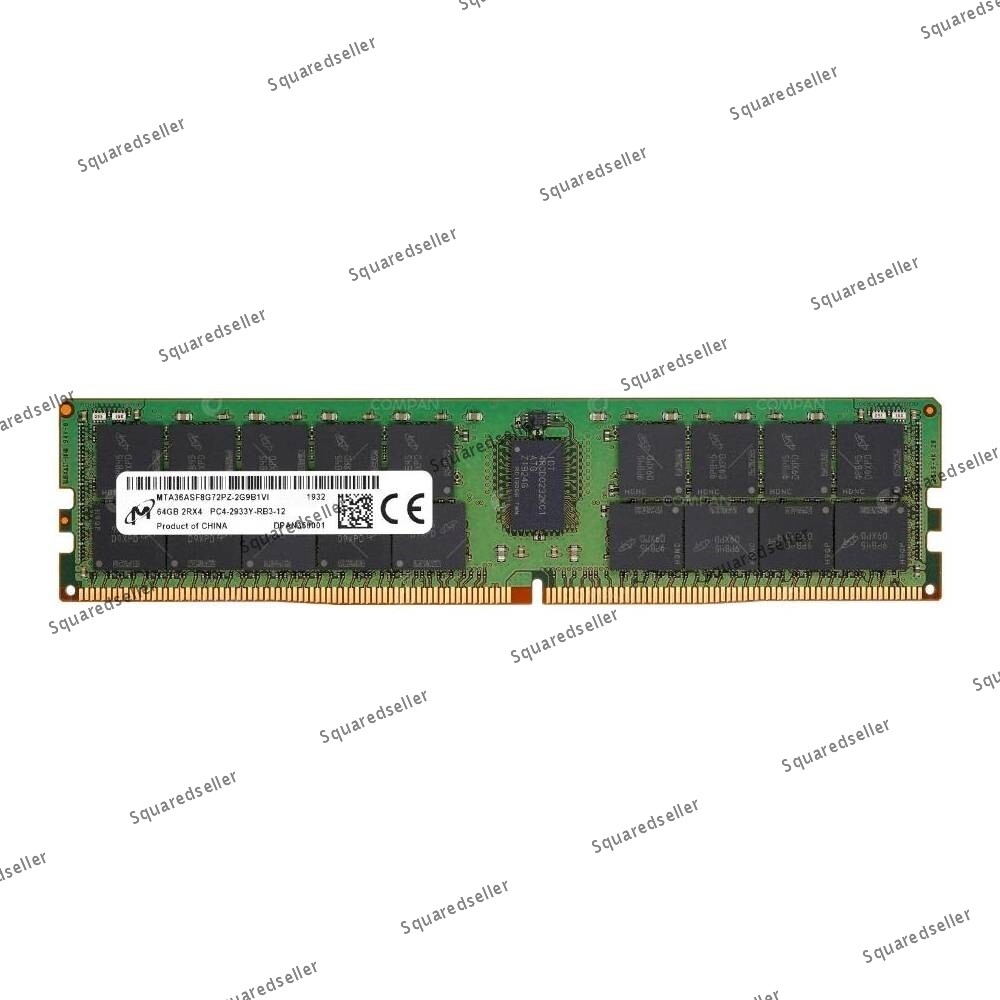 2x 4x 8x Micron 64GB 2933MHz ECC REG RAM PC4-2933Y 2Rx4 RDIMM