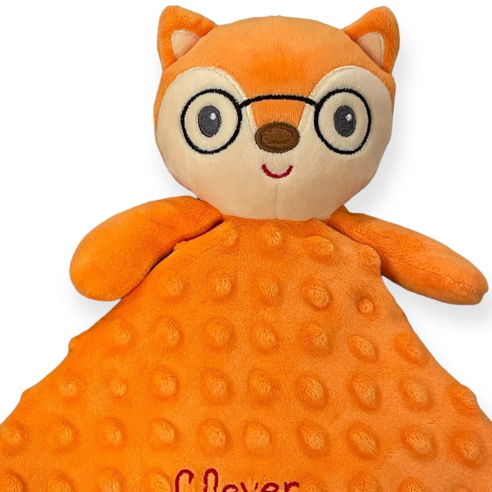 Baby Starters Fox очки умный маленький милый погремушка оранжевый Minky Dot атлас - Изображение 3 из 4