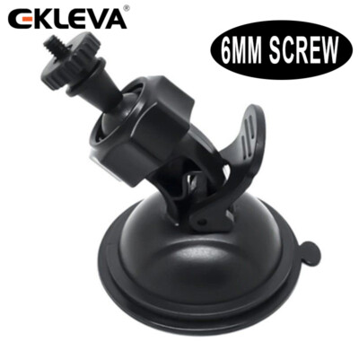 EKLEVA 6mm Car Video Recorder Suction Cup Mount Bracket Holder Stand for Dashcam