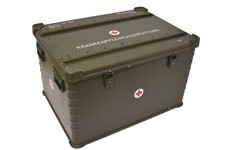 Zarges A20 Kiste Box Alukiste Alubox Transportkiste Lagerbox Ex. Bundeswehr BW
