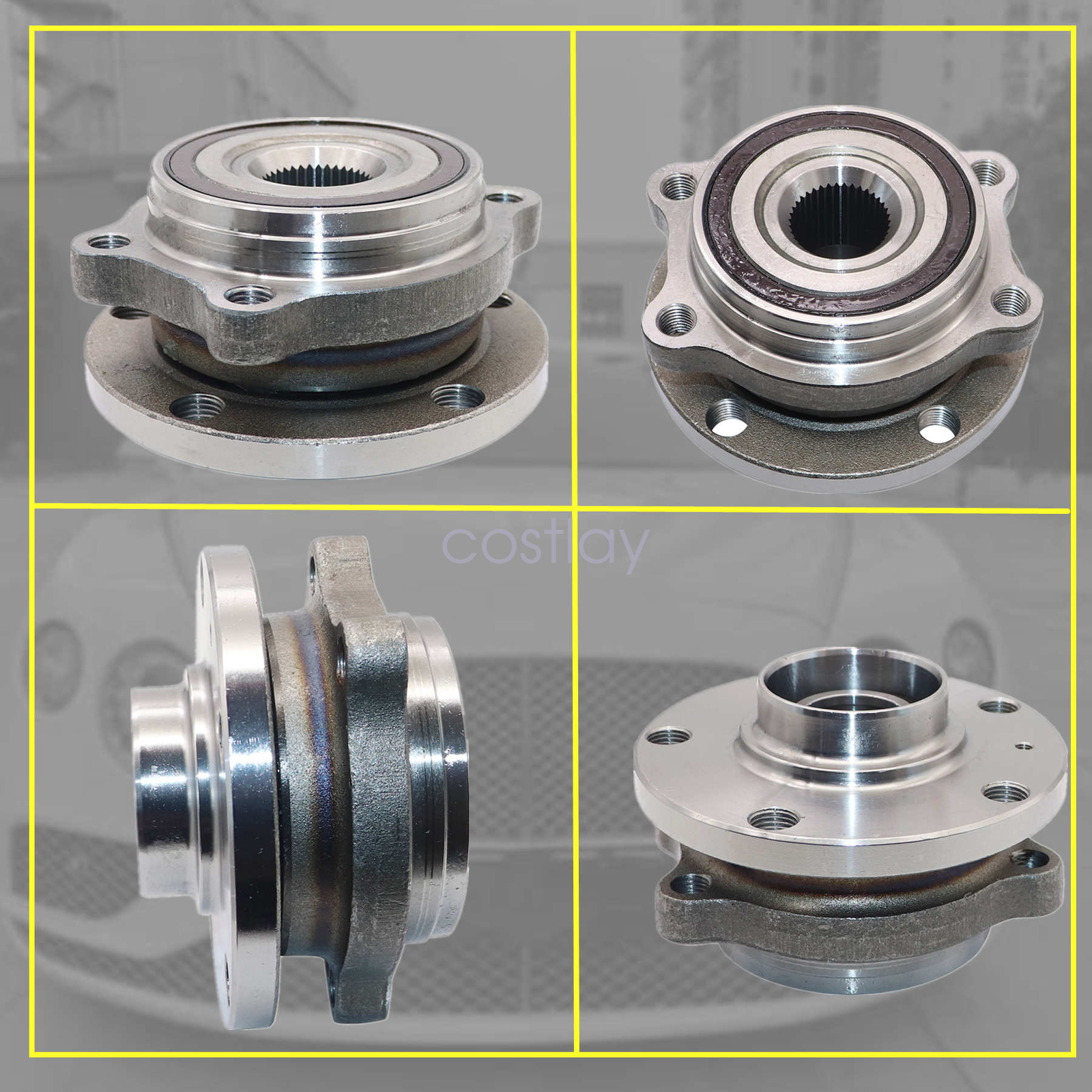 Bentley Continental GT 2004-2018 Hub bearing assembly P/N 3W0407613E