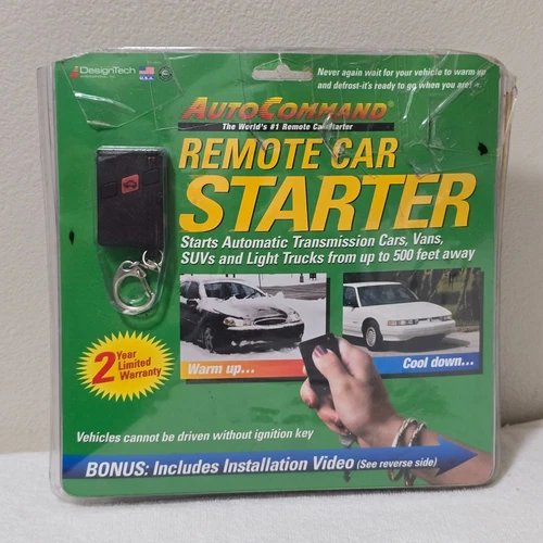 AutoCommand Remote Car Starter Model # 21921 - NEW / OPENED PACKAGE