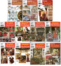 CHOICE: UNCUT Simplicity Holiday Pattern Collection Christmas Decor