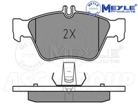 Meyle Bremsbelagsatz, Vorderachse Mit Anti Quietsch Platte 025 216 6419