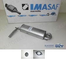 IMASAF ESD Auspuff Endtopf für Subaru Justy I 1.0+1.2+4WD 1984-1994 KAD +Zubehör