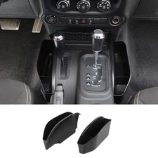 Gear Shifter Console Side Storage Box Organizer Tray for Jeep Wrangler JK JKU