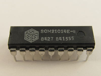 SCM21C14E4 SSS DIP18 - 1024 X 4 Static CMOS Ram