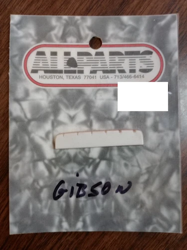 Allparts BN 2863-00T TUSQ NUT W/ SLOTS For Gibson *** FREE SHIPPING ***