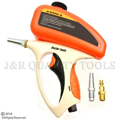 Sand Blaster Gravity Feed Abrasive Handheld Air Gun Tackling Small Lightweight