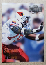 1997 Skybox Metal Universe Body Shop Simeon Rice #4 Arizona Cardinals
