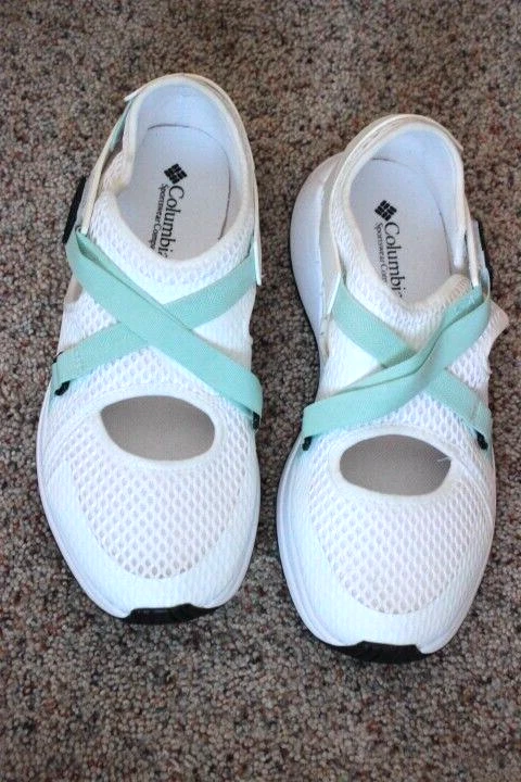 Columbia Wildone Wander BL3280-100 White Water Shoes Women's Sz. 10 - Image 2 of 3