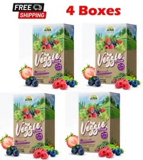 4 X Veggie Berry Fiber Daily Mixed Vegetables Powder Drink By Wynn Farm