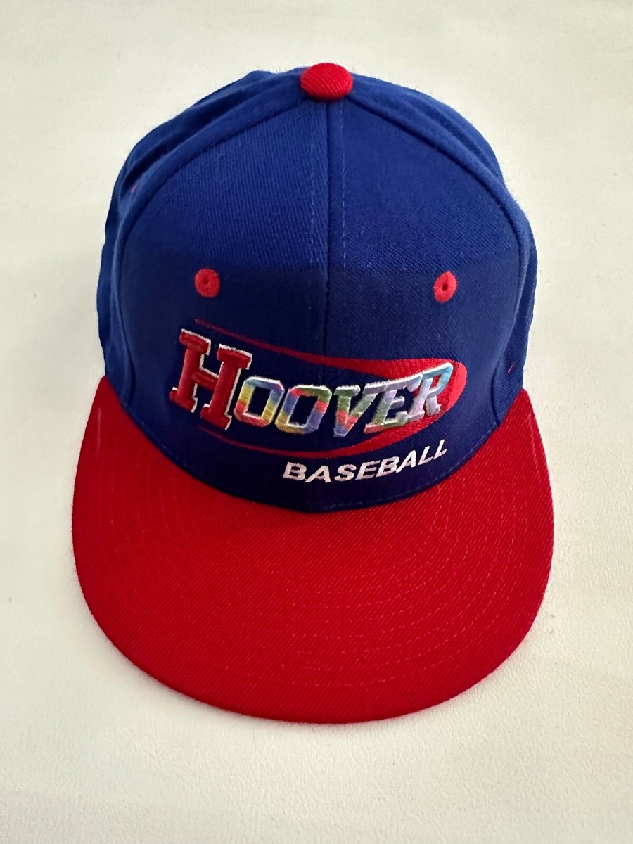 Retro Logo Snapback Baseball Cap Adjustable One Size Gowco Inc Logo Snapback Hat Cap Adjustable Blue white  main image 3