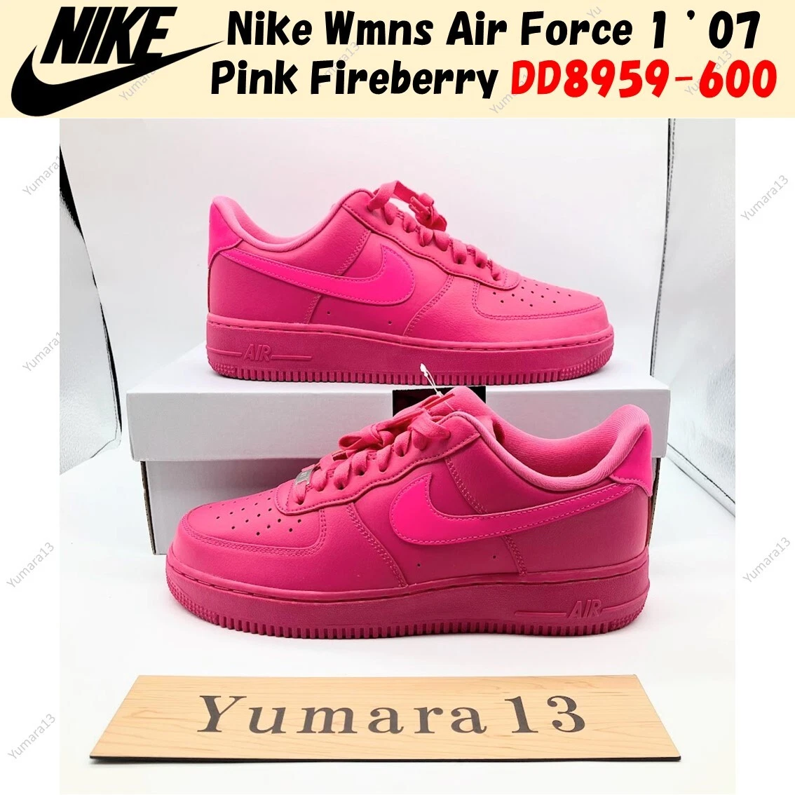 Preços baixos em Nike Air Force 1 '07 Fireberry W | eBay
