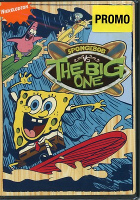 SPONGEBOB vs THE BIG ONE - DVD 2009 PROMO Special Features BRAND NEW Sealed
