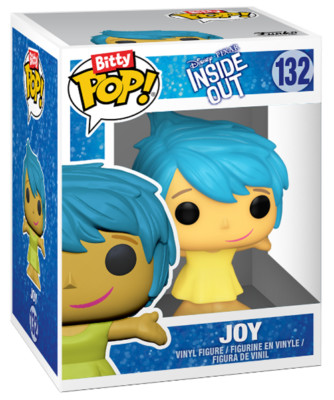 Funko Bitty POP!   Joy #132 (Rare)   Pixar   2024