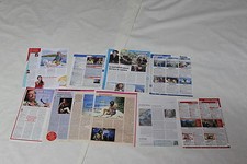 NEW !! LOT - Articles de PRESSE - Chanteur -- ANTOINE -- 11 PAGES !!