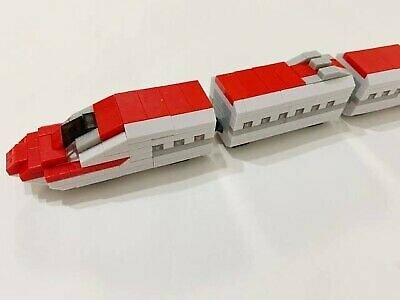 High Speed Passenger Car Shinkansen Series E6 Petit Block from Daiso Japan - Picture 1 of 2