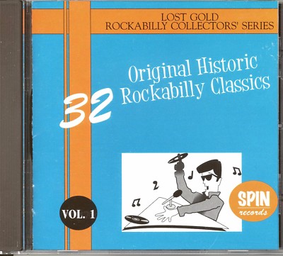32 Original Historic Rockabilly Classics CD - Vol. 1   Lost Gold Label