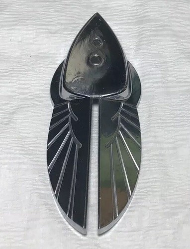 1934~1936? PLYMOUTH RADIATOR EMBLEM BASE - Picture 3 of 5