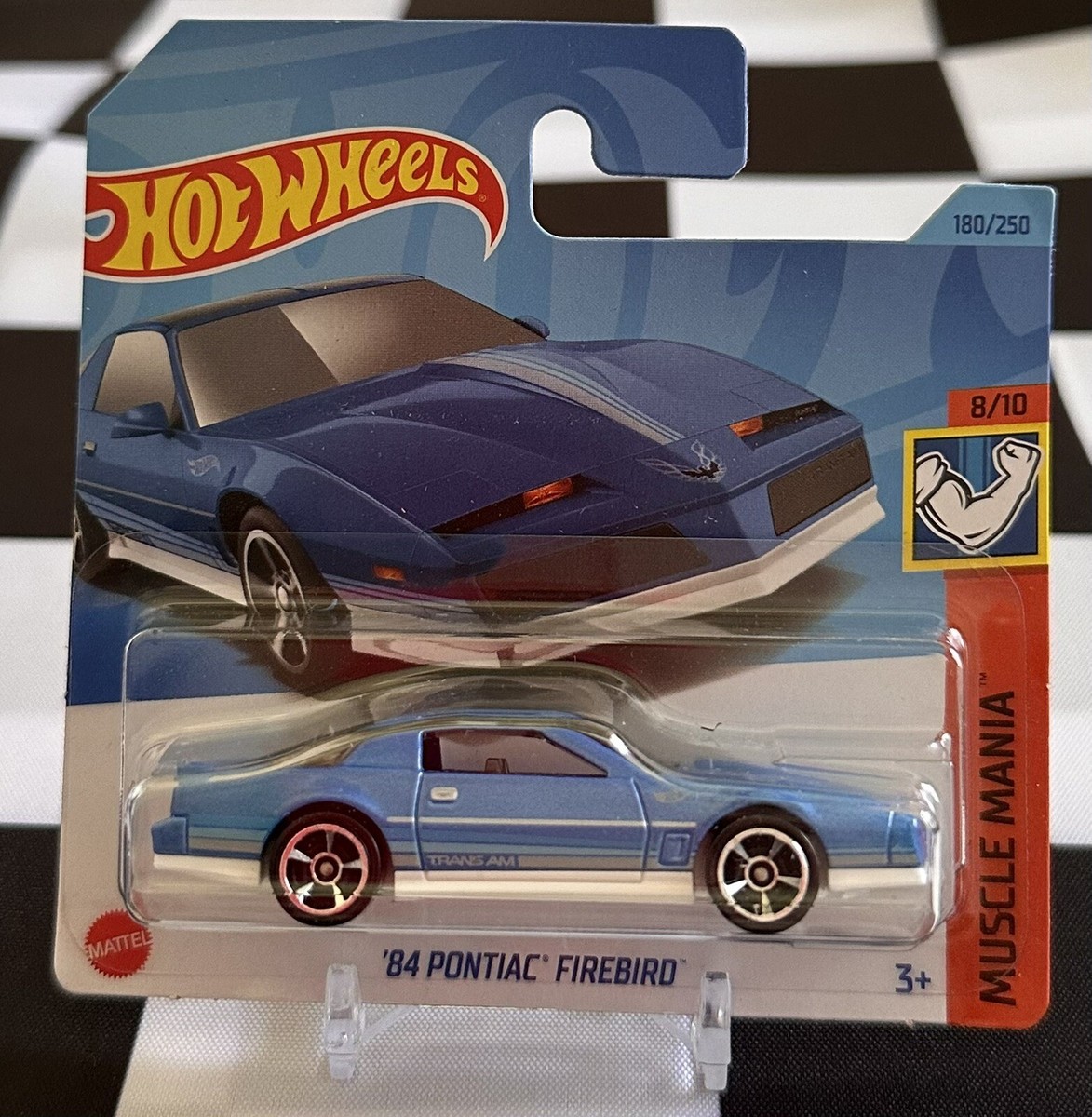 Hot Wheels Blue '84 Pontiac Firebird 8/10 Muscle Mania 180/250