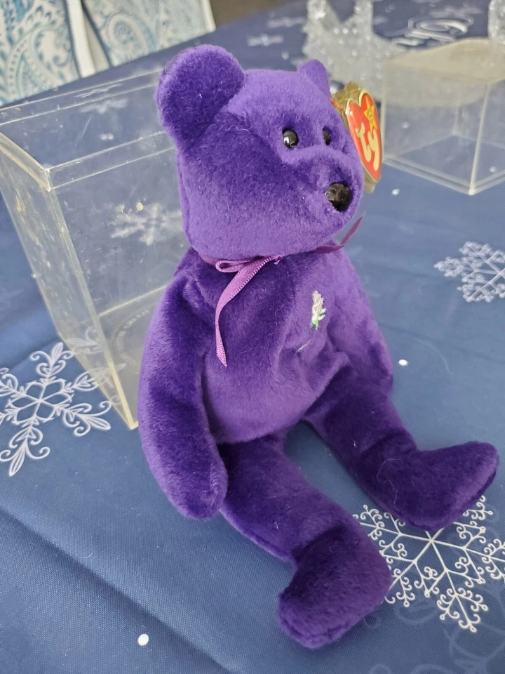 最罕见的第一版戴安娜王妃豆豆娃印度尼西亚制造 PVC 无空间 — 第 4/4 张图片