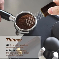 Espresso Distribution Tool Coffee Distributor Wdt Tool Portable Espresso Stirrer