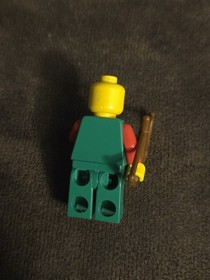 LEGO Forestman Minifigure Red PLUME/Arms 6066 Camouflaged Outpost Castle cas137a