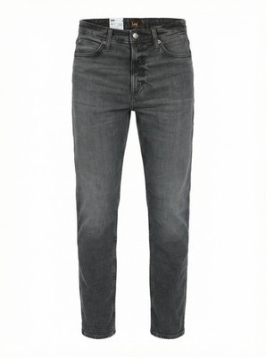 Lee - Men's Regular Tapered Fit Stretch Jeans Grey - AUSTIN DARK SMOKE