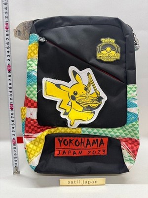 [NEU] Pokemon Weltmeisterschaften 2023 Yokohama Pikachu Rucksack WCS Limited