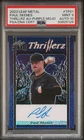 2023 Leaf Metal Paul Skenes PSA 9/10 Auto SP Purple Mojo Thrillerz  /5 - POP 2