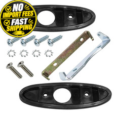 Vroelos Lsot001157 Outside Bullet Mirror Mounting Set Rearview Black Vroelos Lsot001157 Outside Bullet Mirror Mounting Set Rearview Black