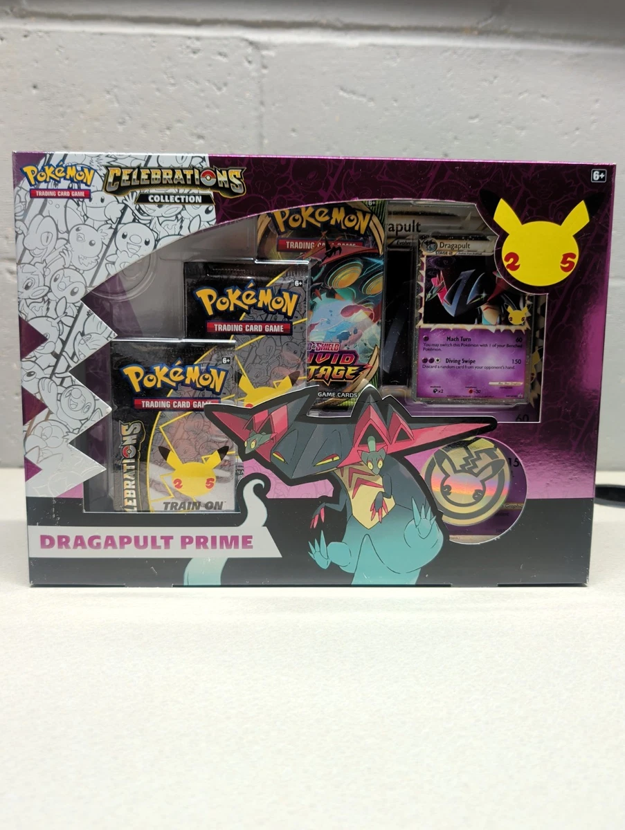 pokémon tcg sword & shield 25th anniversary collection booster box Pokemon TCG Chinese Sword & Shield Celebrations 25th Anniversary (s8a) –  PokeWayne main image 1