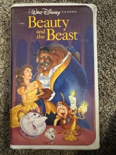 Used Walt Disney 1992 VHS Black Diamond Classics Beauty and the Beast 1325