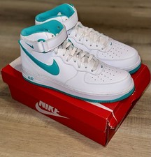 Nike Air Force 1 '07 Mid White Clear Jade for Sale | Authenticity