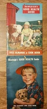 2 Rawleigh’s Good Health Guides-1955 &1956. Almanac & Cook Book. Nice Condition.